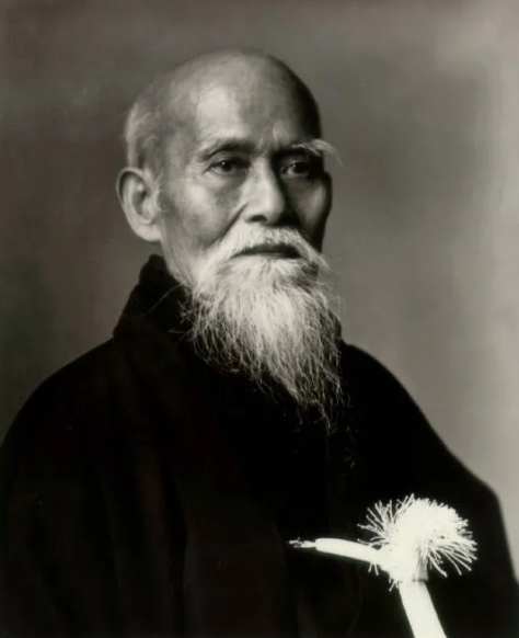 Portrait de O'Sensei Morihei Ueshiba